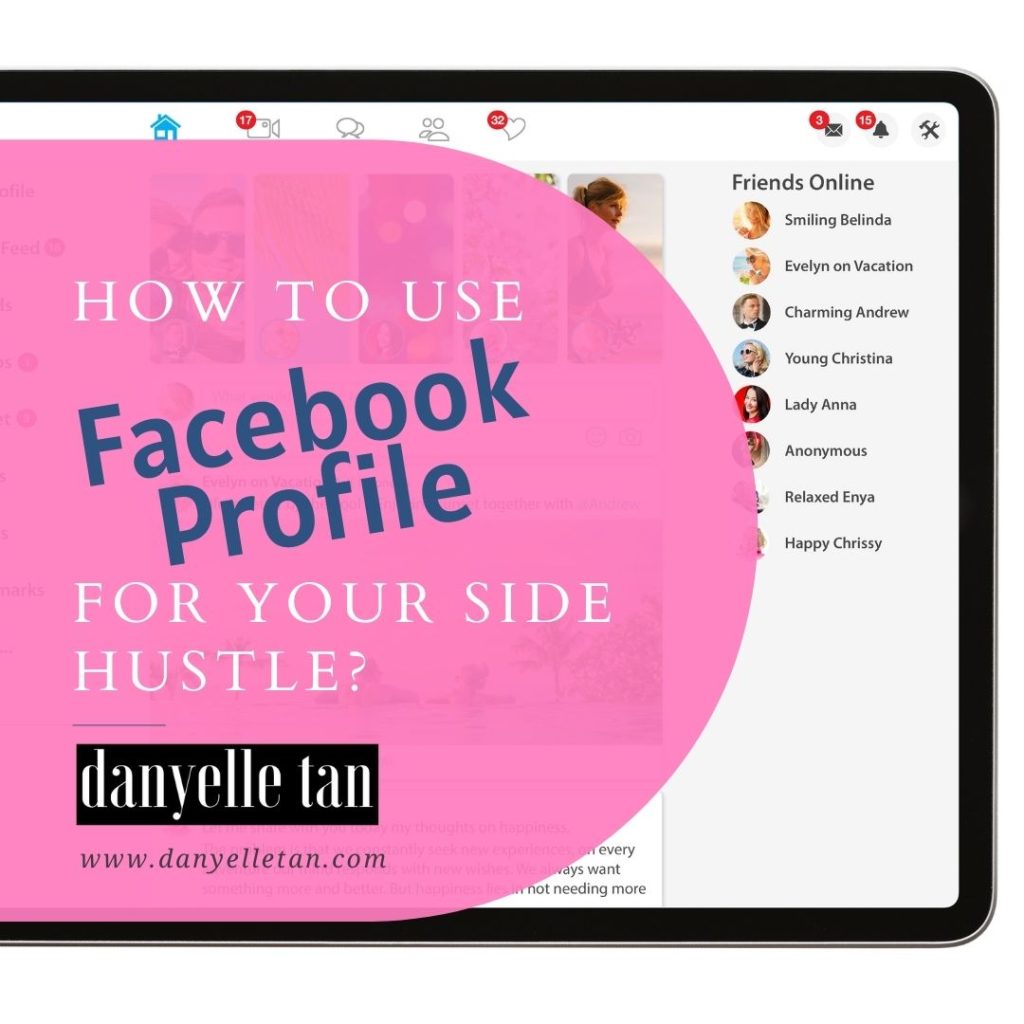 Work From Home Tips: How To Use Facebook Profile For Your Side Hustle